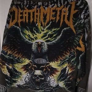 Stray Zip-up Rage Deathmetal Hoodie
